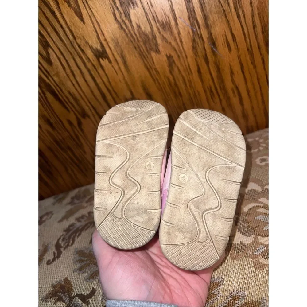 Carters Pink Tennis Shoes Toddler Size 4